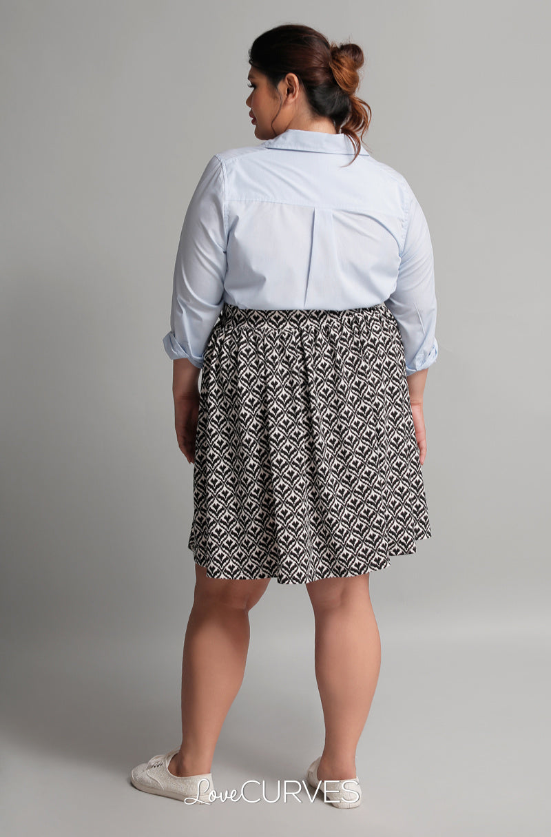 Boyfriend Button Down Shirt - Light Blue