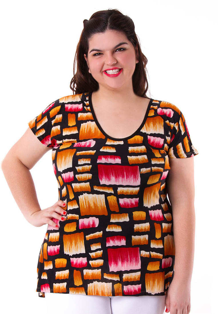 U-Neck Extended Sleeves Top - KAT