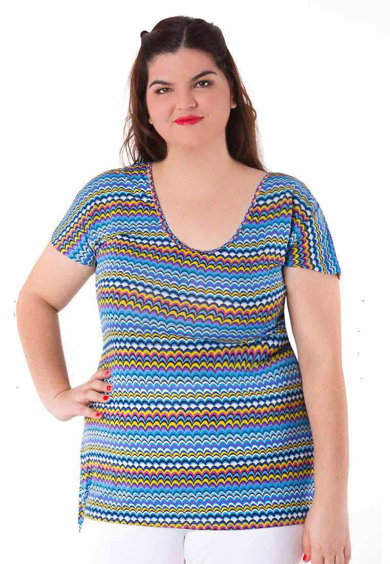 U-Neck Extended Sleeves Top - KAT