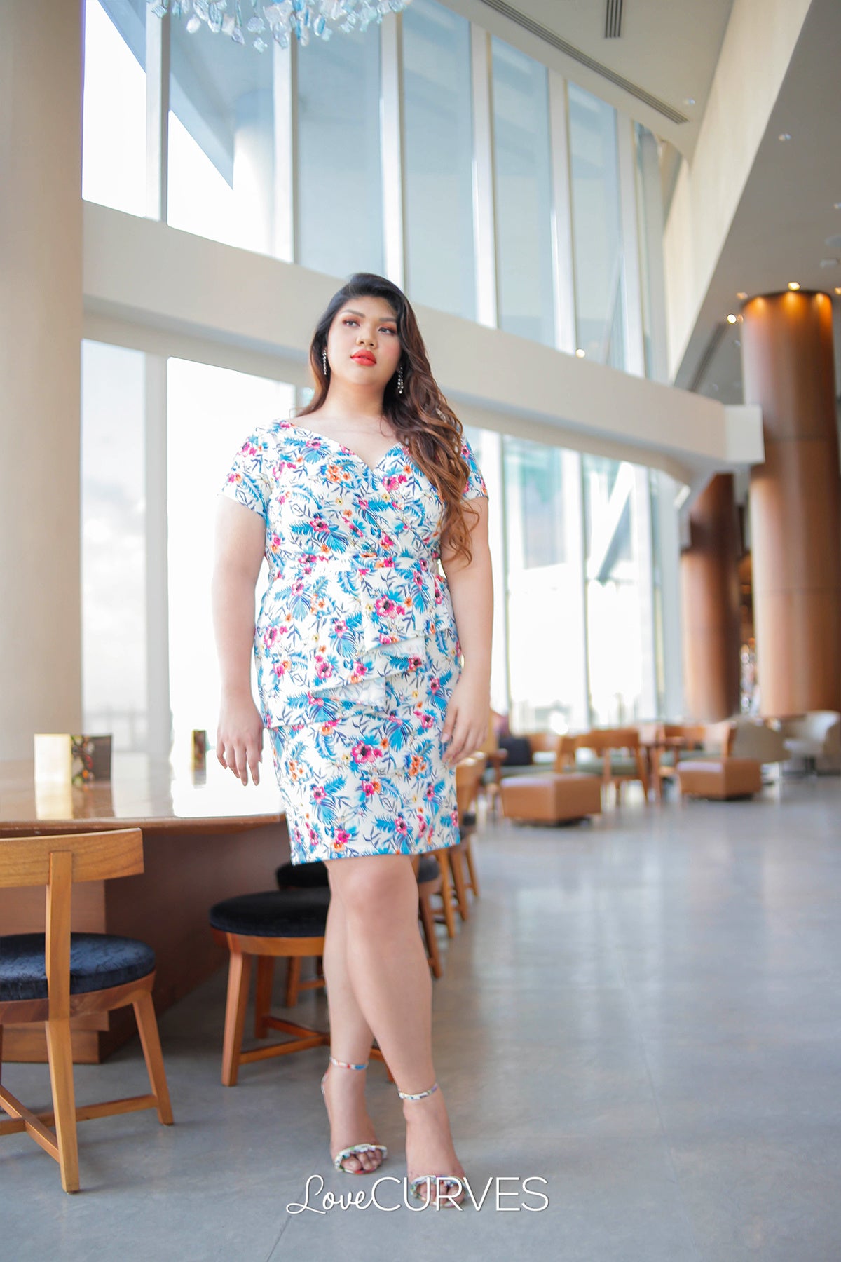 Cascade Wrap Dress - Weekend in Hawaii - KDR