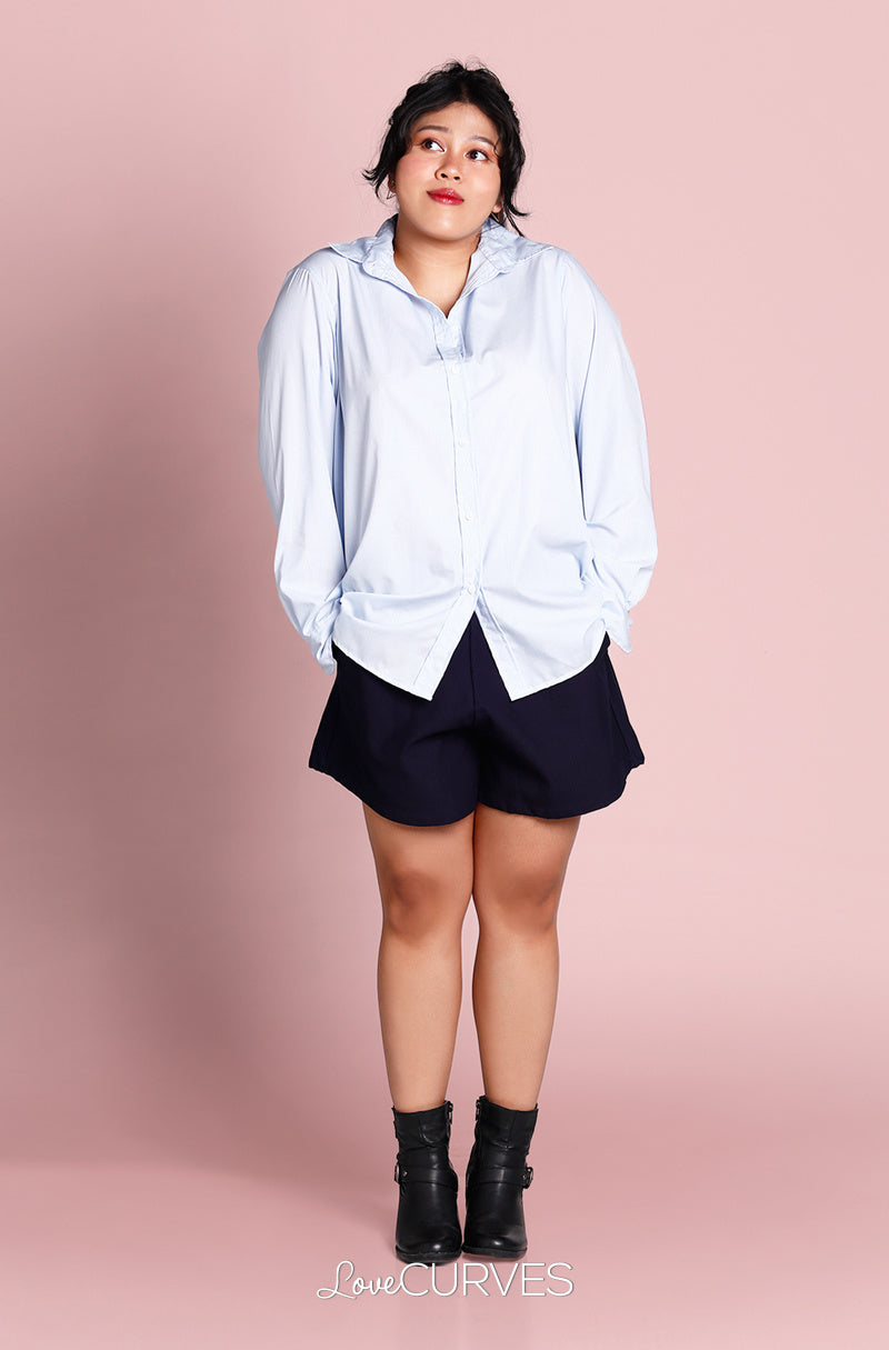 Basic Shorts with Pockets - Dark Blue - KDR